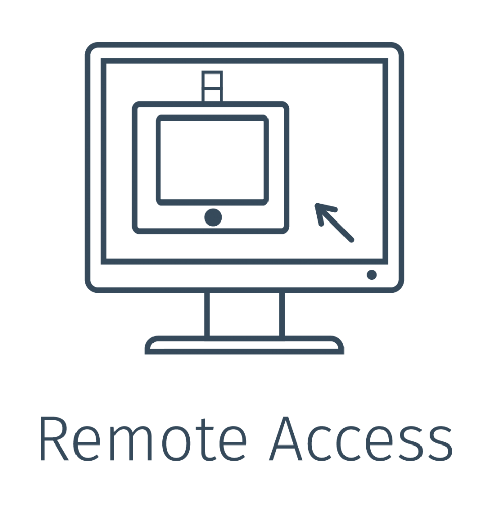Icono de acceso remoto