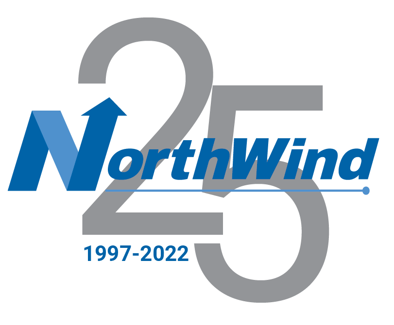 NorthWind 25th Anniversary Logo